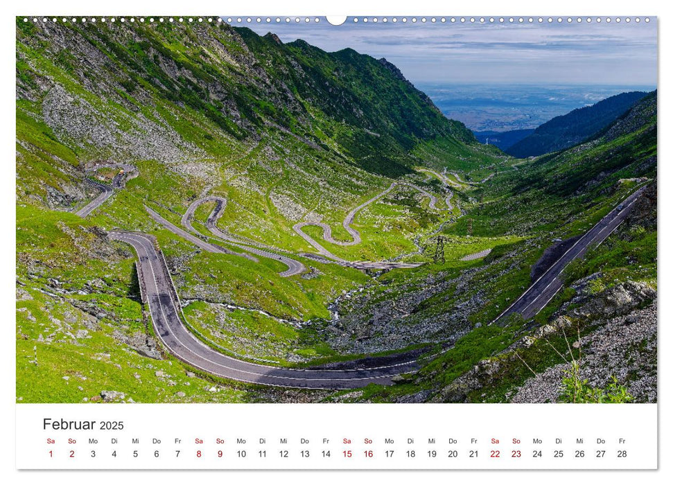Siebenbürgen und das Fagaras Gebirge (CALVENDO Wandkalender 2025)