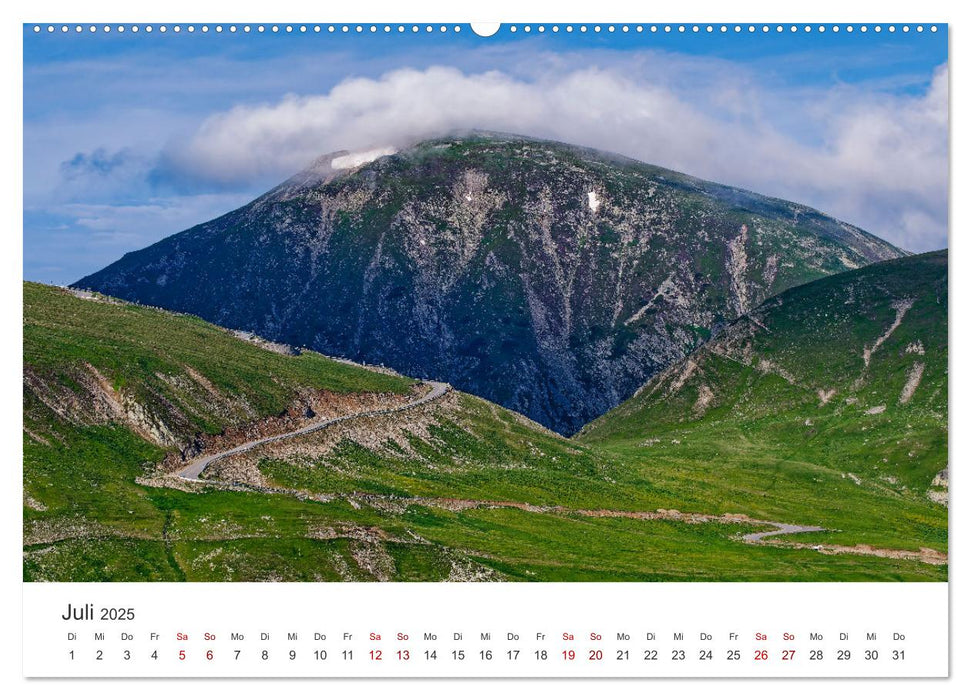 Siebenbürgen und das Fagaras Gebirge (CALVENDO Premium Wandkalender 2025)
