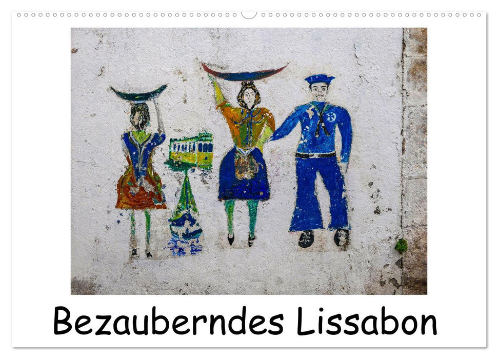 Bezauberndes Lissabon (CALVENDO Wandkalender 2025)