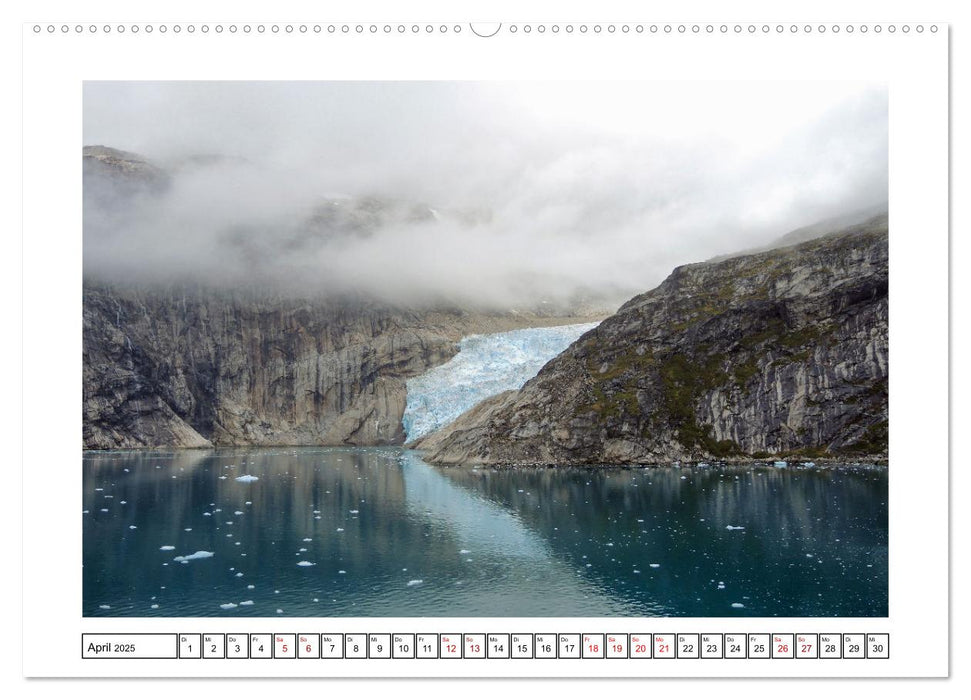 Grönland - eisige Landschaften im Prins Christian Sund (CALVENDO Wandkalender 2025)