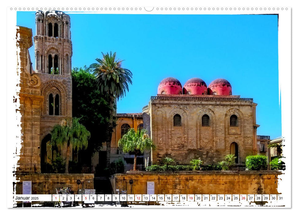 Palermo die marode Schönheit (CALVENDO Wandkalender 2025)
