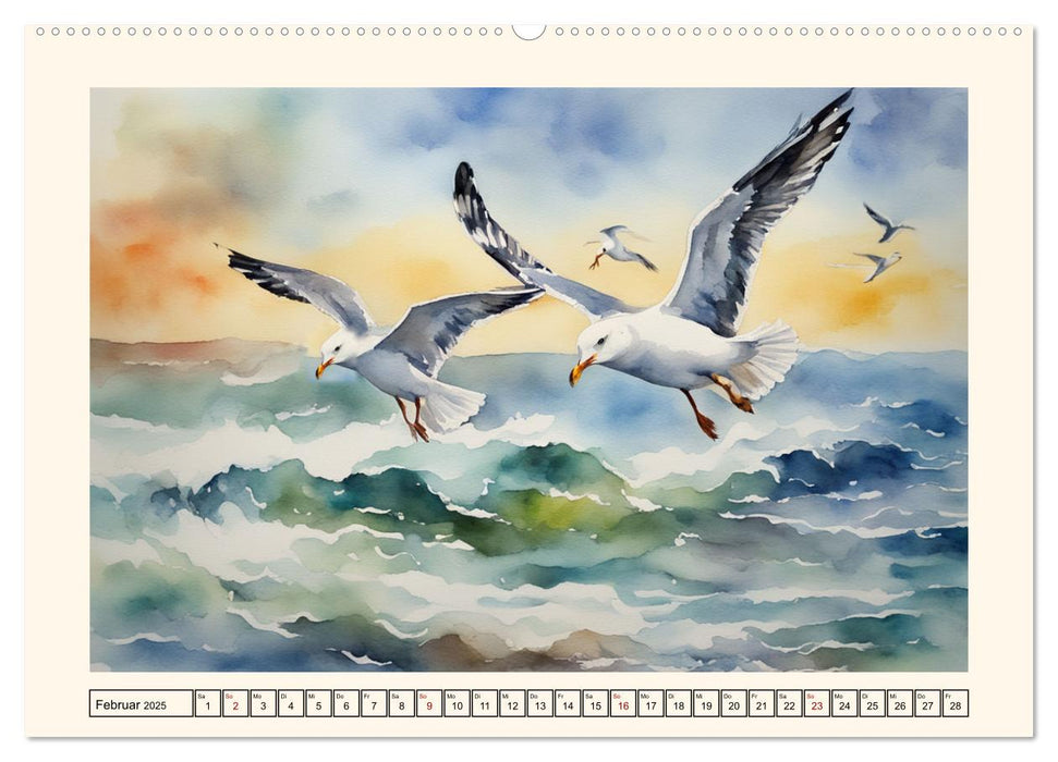 Facetten des Meeres (CALVENDO Premium Wandkalender 2025)