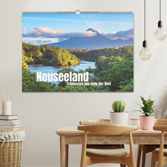 Neuseeland - Traumreise ans Ende der Welt (CALVENDO Wandkalender 2025)