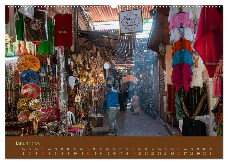 Marokko Impressionan (CALVENDO Wandkalender 2025)