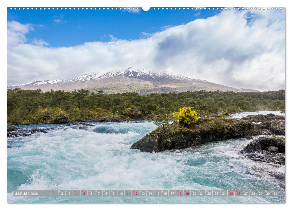 Patagonien - Eine Landschaft der Kontraste (CALVENDO Wandkalender 2025)