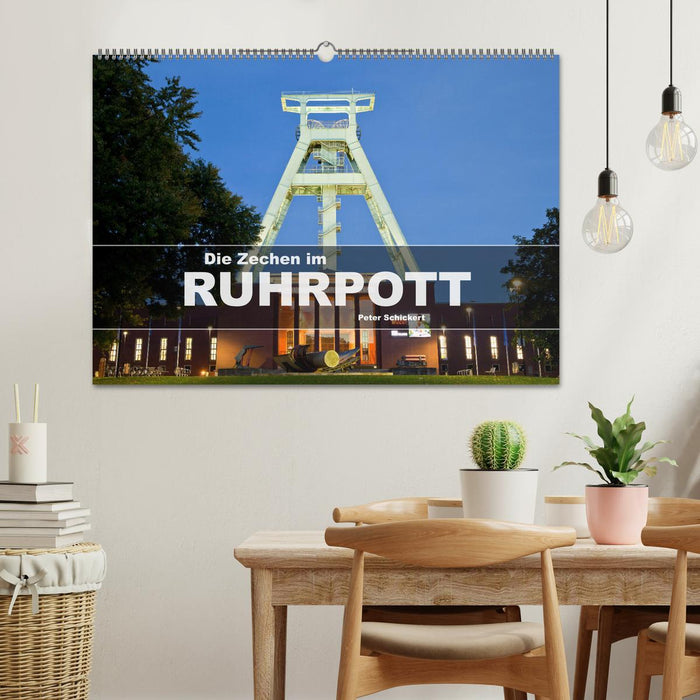 Die Zechen im Ruhrpott (CALVENDO Wandkalender 2025)