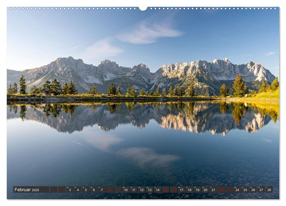 Lacs en Autriche (calendrier mural CALVENDO 2025)