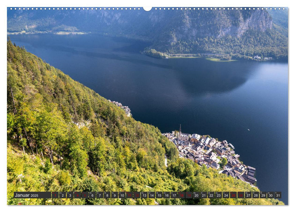 Lacs en Autriche (Calvendo Premium Wall Calendar 2025)