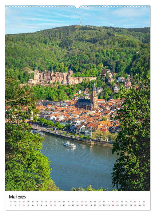 Heidelberg 2025 - Sehnsucht nach Heidelberg - 12 Monate voller Erinnerungen (CALVENDO Premium Wandkalender 2025)