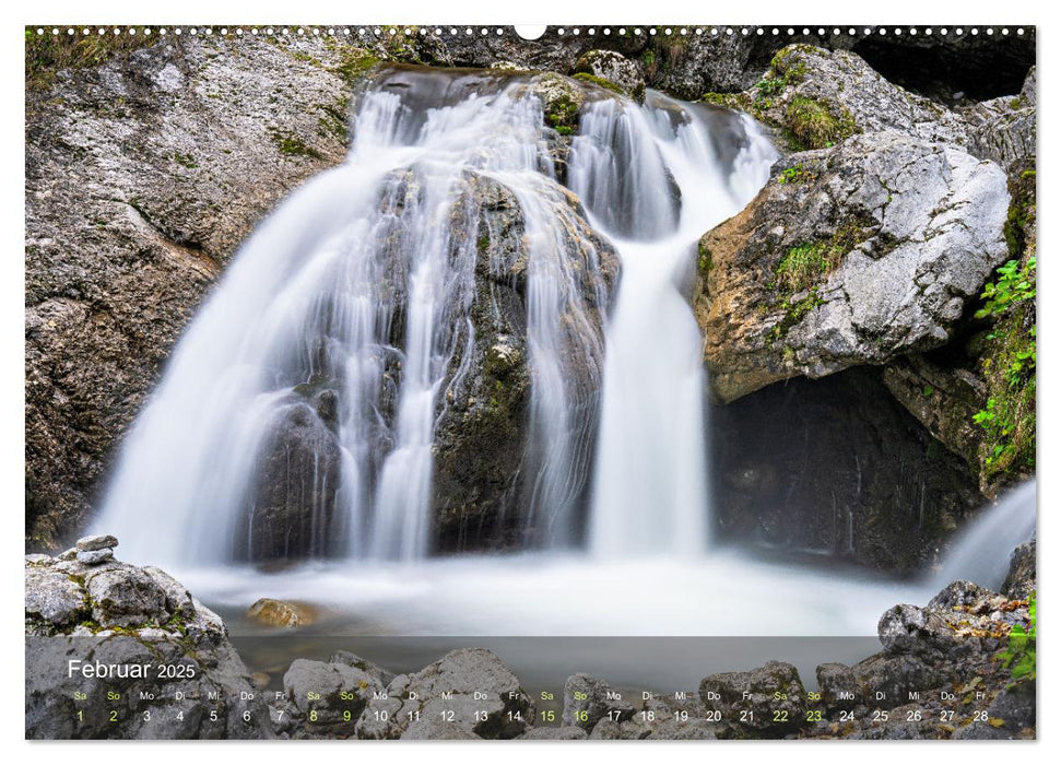 Idyllische Wasserwelten (CALVENDO Premium Wandkalender 2025)