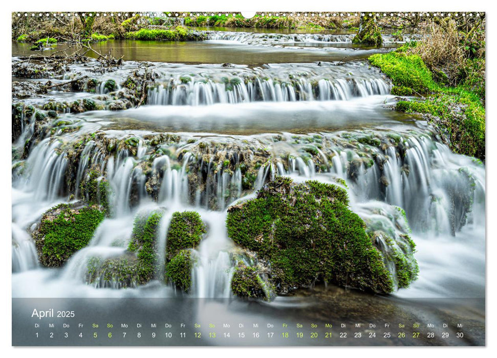 Idyllische Wasserwelten (CALVENDO Premium Wandkalender 2025)