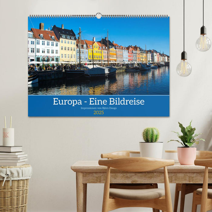 Europa - Eine Bildreise (CALVENDO Wandkalender 2025)