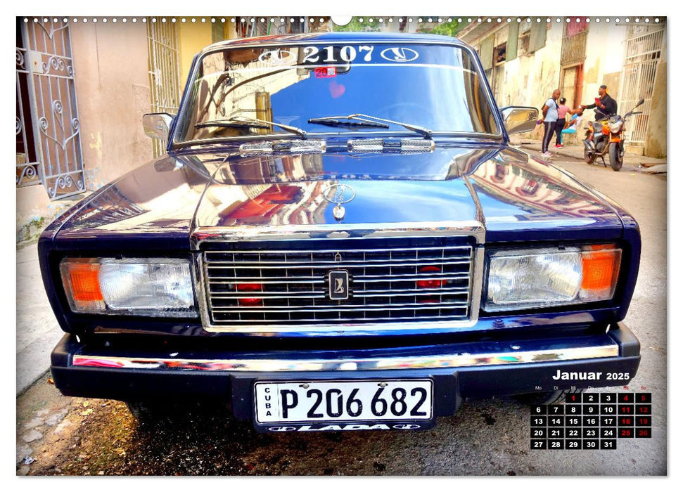LADA-2107 - Die Auto-Ikone der UdSSR (CALVENDO Wandkalender 2025)