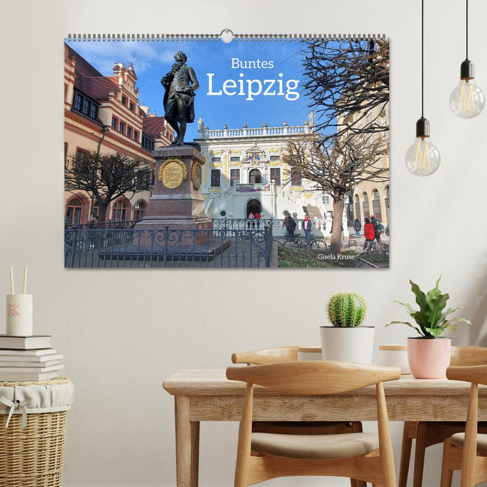 Buntes Leipzig (CALVENDO Wandkalender 2025)