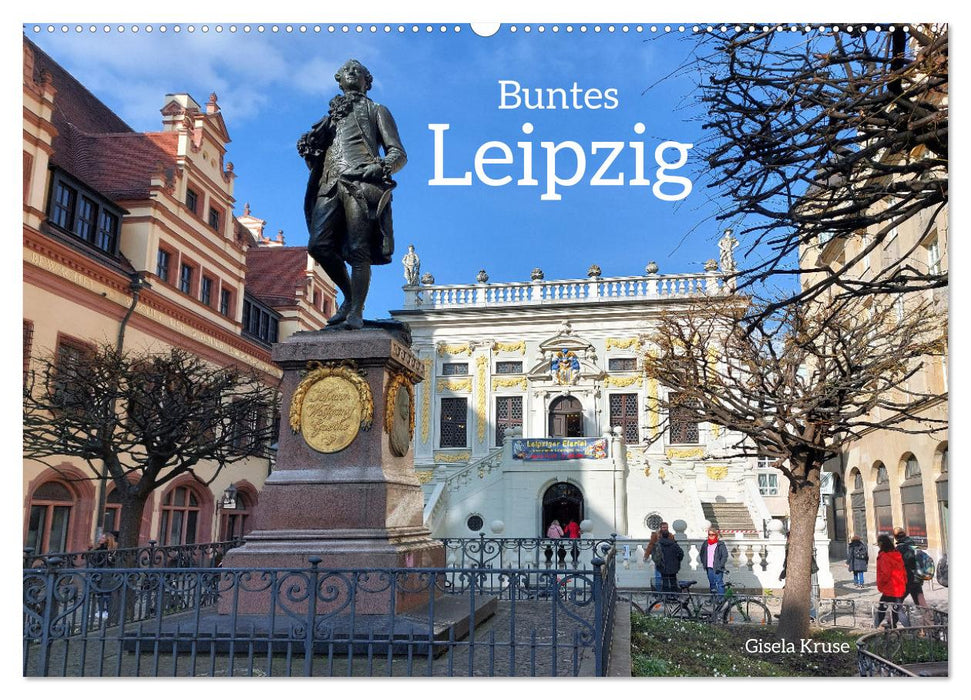 Buntes Leipzig (CALVENDO Wandkalender 2025)