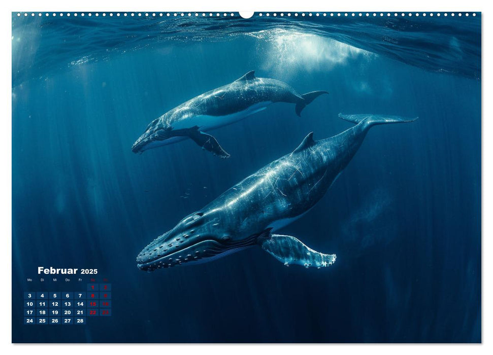 Meeresgrößen (CALVENDO Wandkalender 2025)