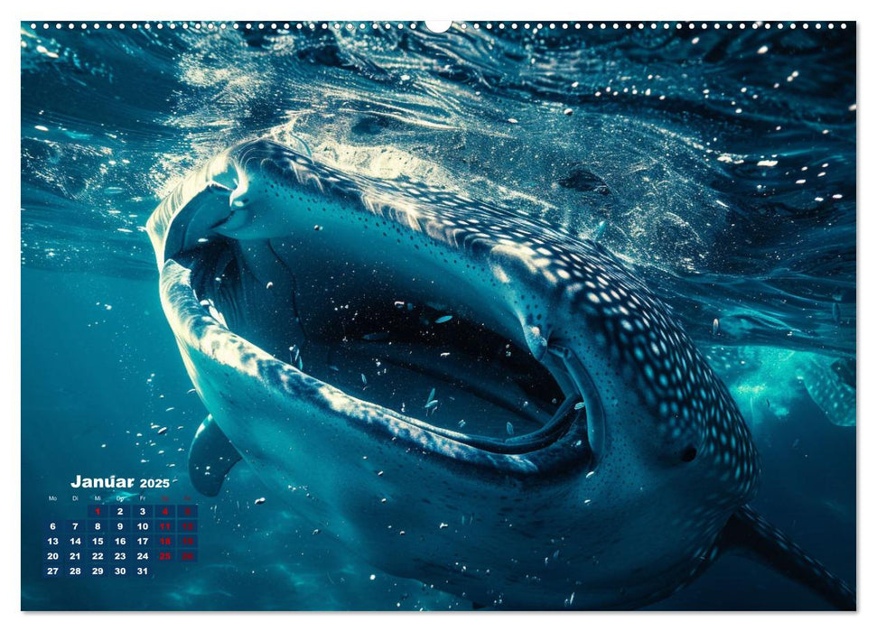 Meeresgrößen (CALVENDO Premium Wandkalender 2025)