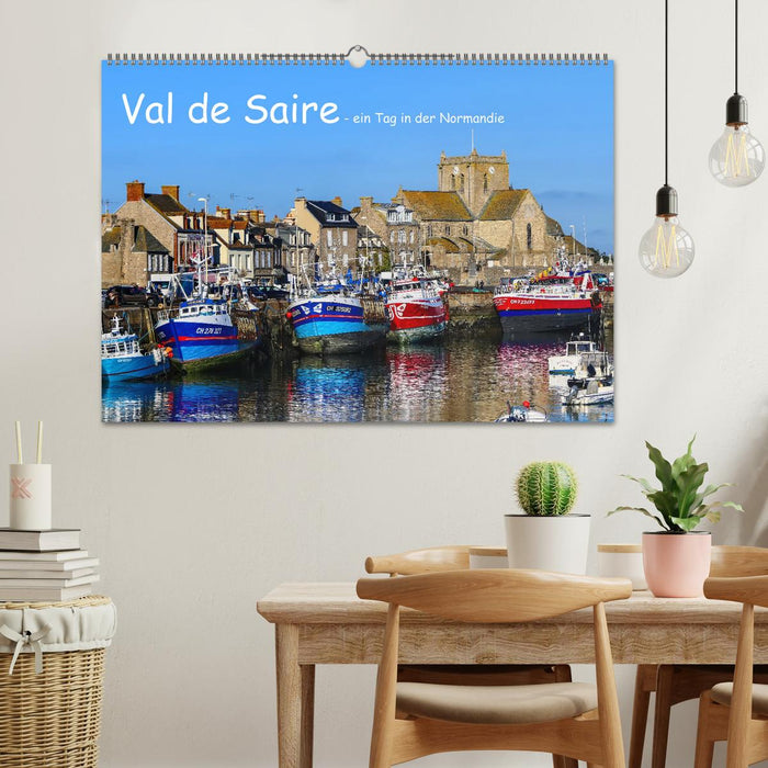 Val de Saire - ein Tag in der Normandie (CALVENDO Wandkalender 2025)