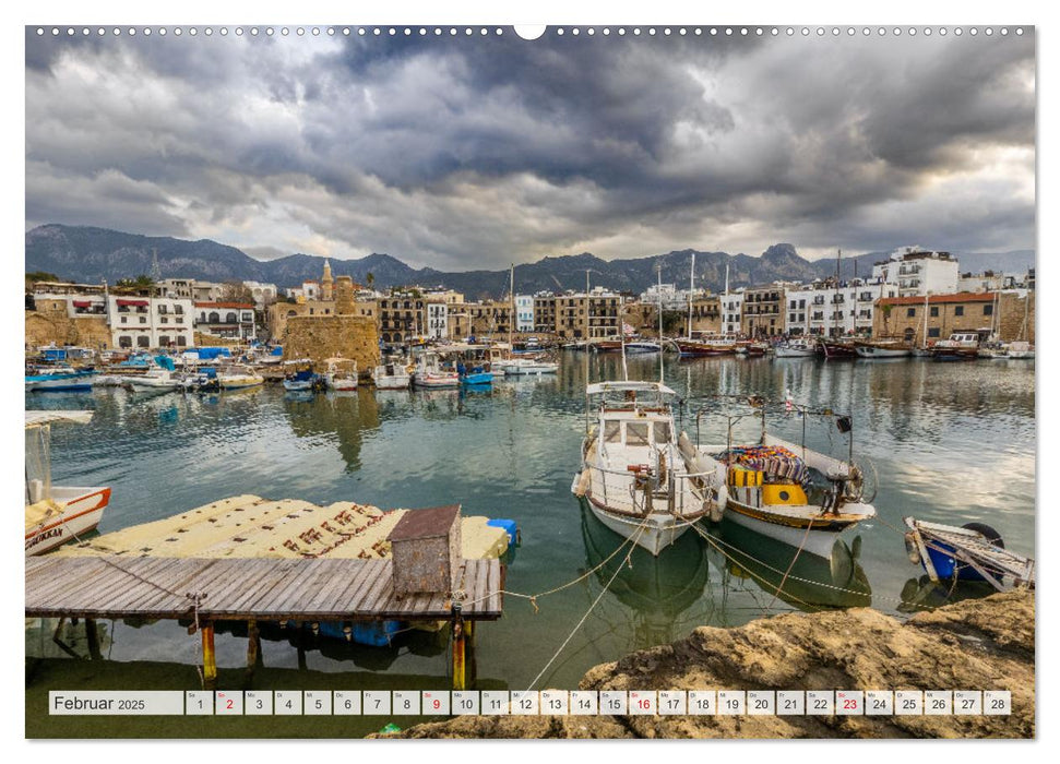 Urlaubsparadies in Nordzypern (CALVENDO Wandkalender 2025)