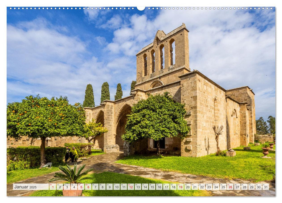 Urlaubsparadies in Nordzypern (CALVENDO Premium Wandkalender 2025)