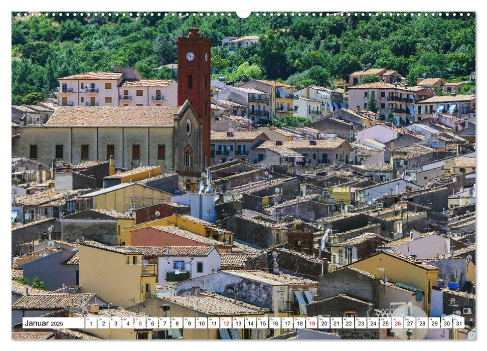 Sizilianische Ursprünglichkeit Castelbuono (CALVENDO Wandkalender 2025)