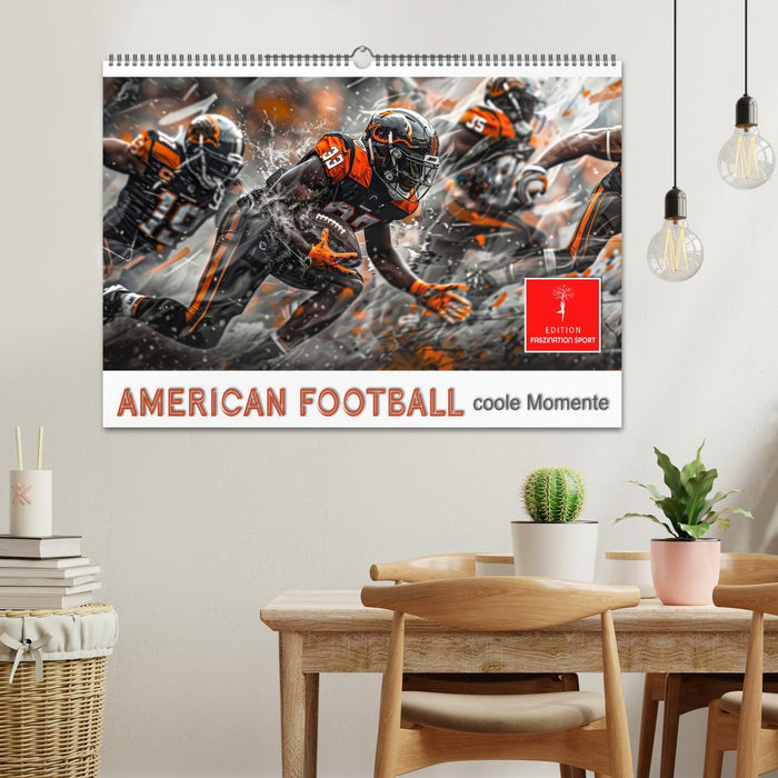 American Football - coole Momente (CALVENDO Wandkalender 2025)
