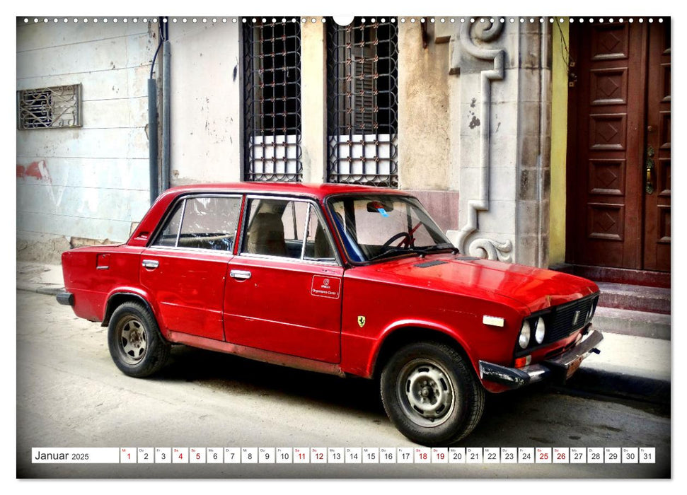 Shiguli - Der Auto-Star der UdSSR (CALVENDO Wandkalender 2025)