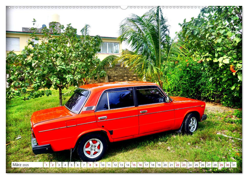 Shiguli - Der Auto-Star der UdSSR (CALVENDO Wandkalender 2025)