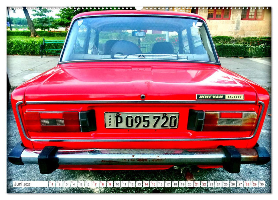 Shiguli - Der Auto-Star der UdSSR (CALVENDO Premium Wandkalender 2025)