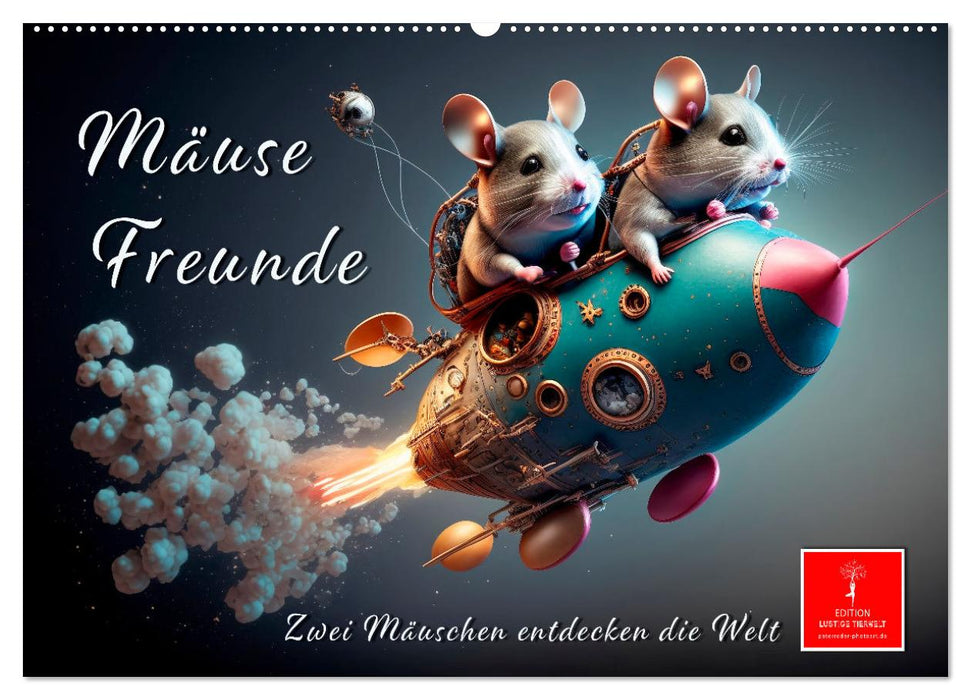 Mice Friends (CALVENDO Wall Calendar 2024) 