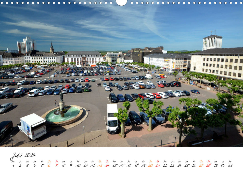 Saarlouis - Stadt des Sonnenkönigs (CALVENDO Wandkalender 2024)