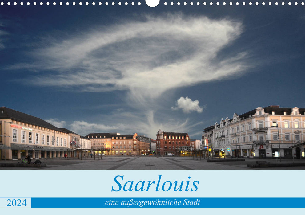 Saarlouis an extraordinary city (CALVENDO wall calendar 2024) 
