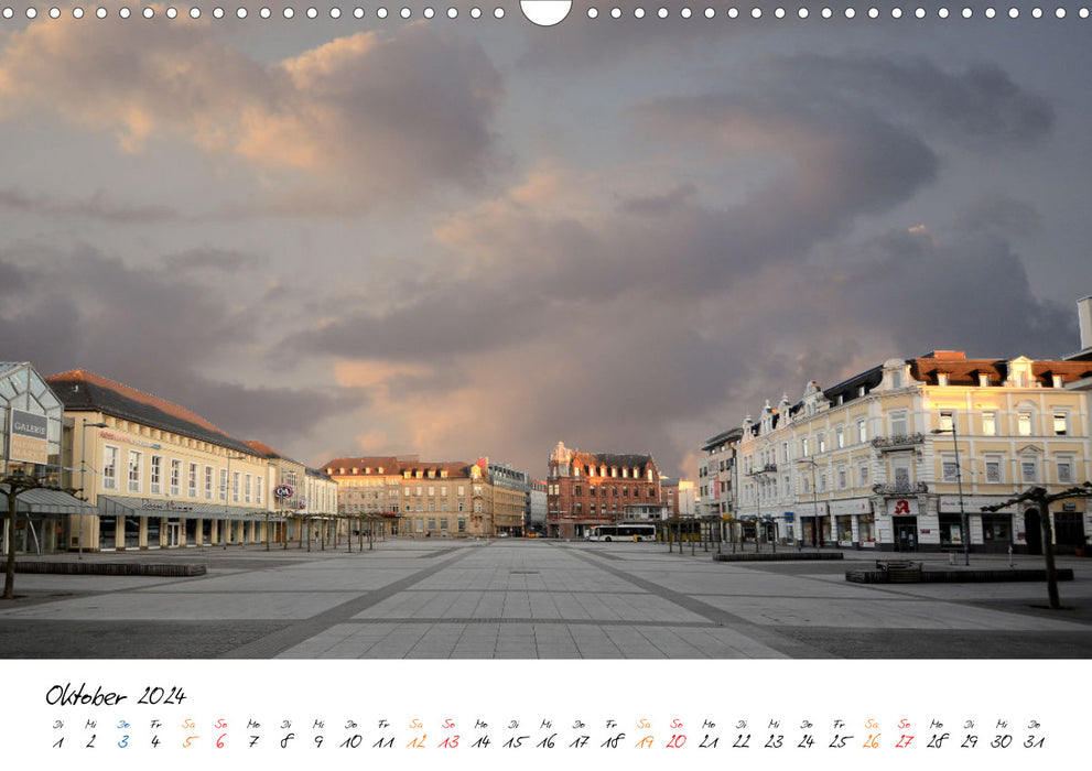 Saarlouis eine außergewöhnliche Stadt (CALVENDO Wandkalender 2024)