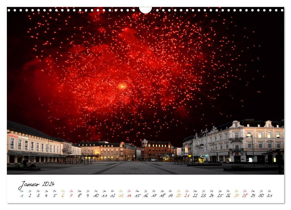 Sarrelouis une ville extraordinaire (calendrier mural CALVENDO 2024) 