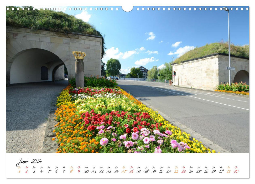 Sarrelouis une ville extraordinaire (calendrier mural CALVENDO 2024) 