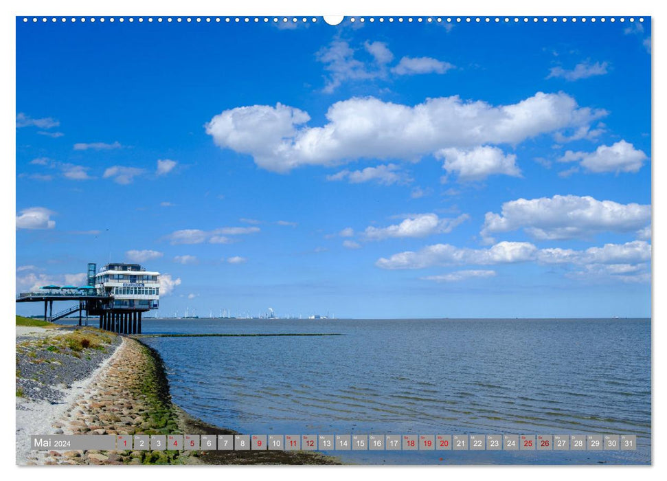 A look at Delfzijl (CALVENDO wall calendar 2024) 