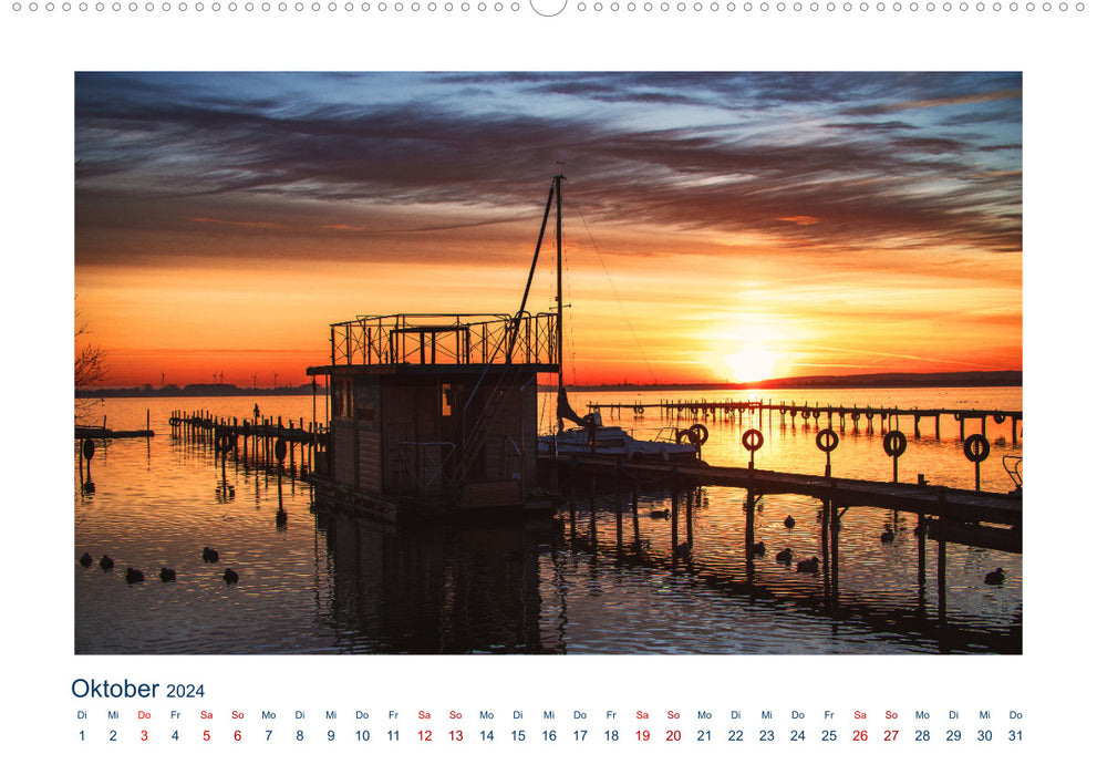 Pearl Lower Saxony - Dümmer Lake (CALVENDO Premium Wall Calendar 2024) 