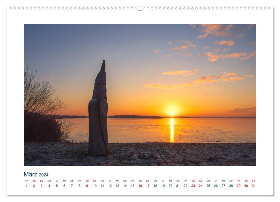 Perle Niedersachsen - Dümmer-See (CALVENDO Premium Wandkalender 2024)