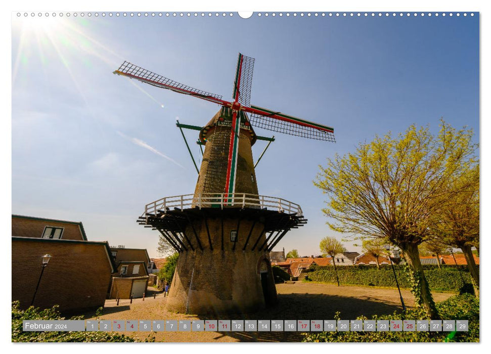 Ein Blick auf Terneuzen (CALVENDO Premium Wandkalender 2024)