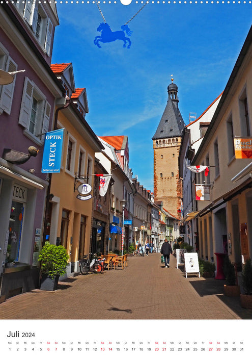 Speyer-Around Maximilianstrasse (Calvendo Premium Calendrier mural 2024) 