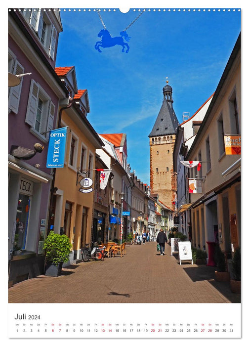 Speyer-Rund um die Maximilianstraße (CALVENDO Premium Wandkalender 2024)