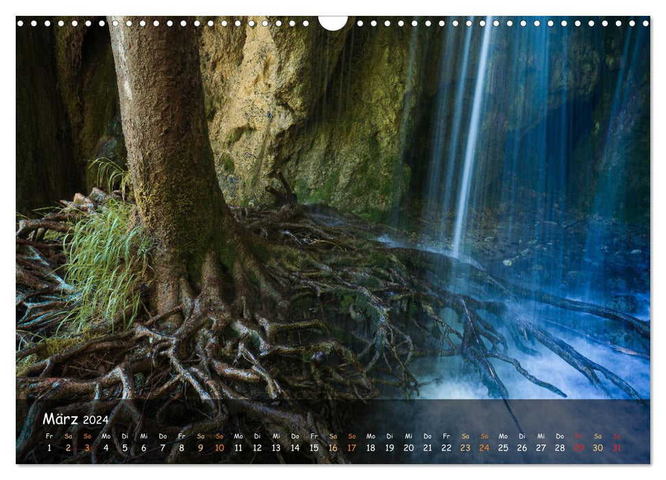 Die meditative Kraft des Wassers (CALVENDO Wandkalender 2024)