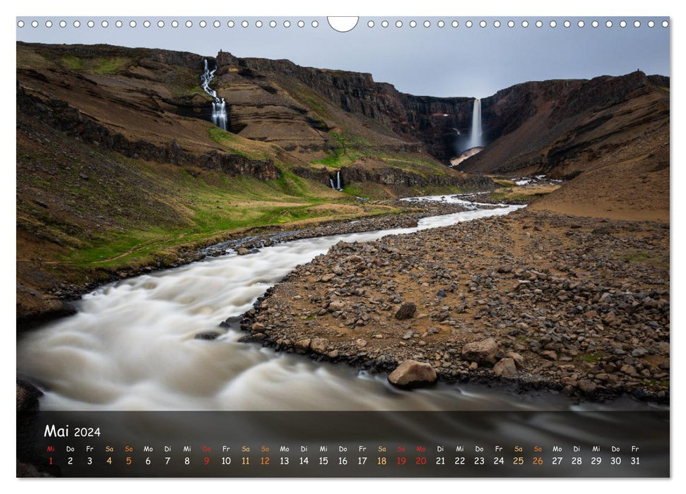 Die meditative Kraft des Wassers (CALVENDO Wandkalender 2024)