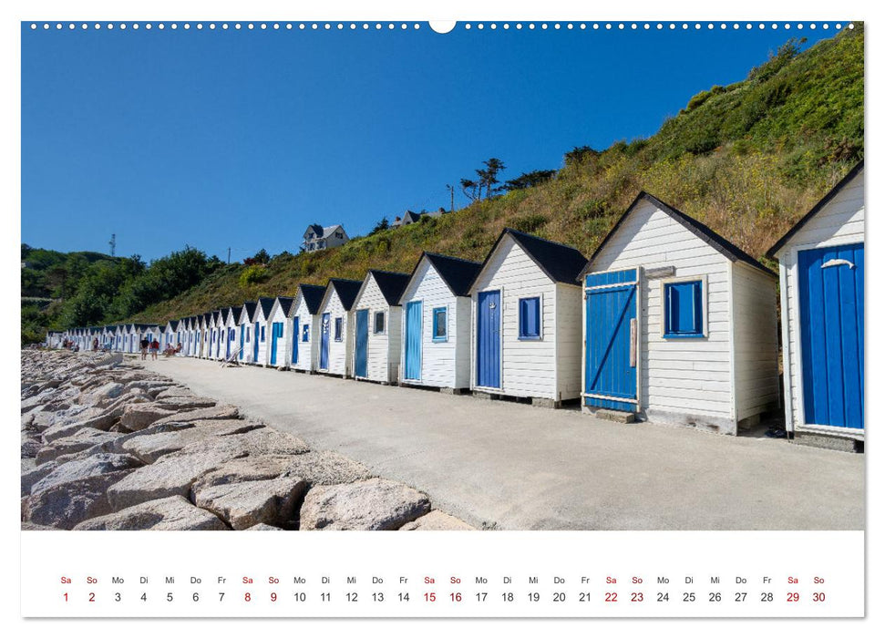 Die Normandie - Traumpfade (CALVENDO Wandkalender 2024)