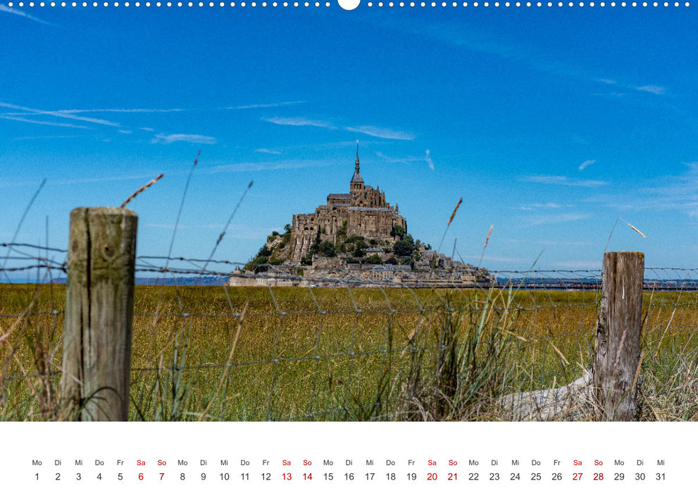 Die Normandie - Traumpfade (CALVENDO Premium Wandkalender 2024)
