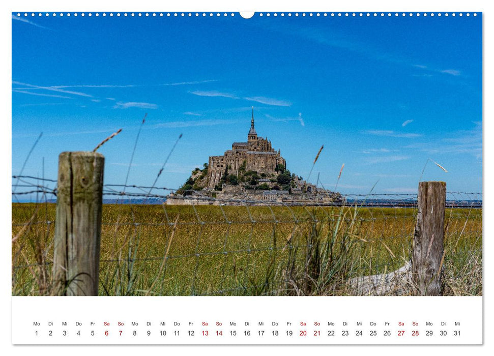 Normandy - Dream Paths (CALVENDO Premium Wall Calendar 2024) 