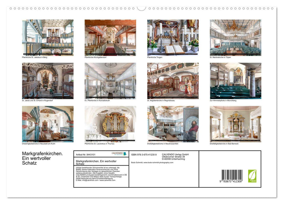 Markgrafenkirchen. Ein wertvoller Schatz (CALVENDO Premium Wandkalender 2024)