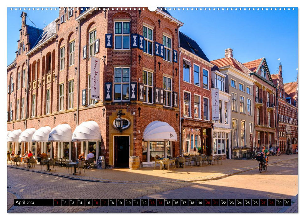 Ein Blick auf Groningen (CALVENDO Wandkalender 2024)