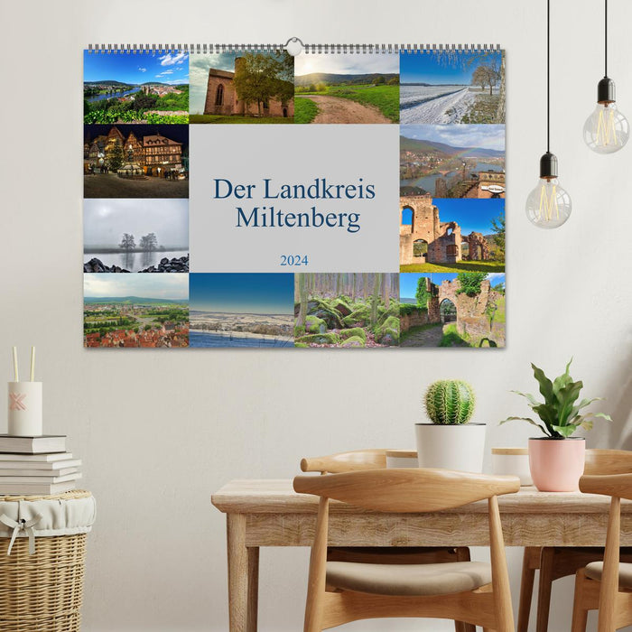 Le quartier de Miltenberg (Calendrier mural CALVENDO 2024) 