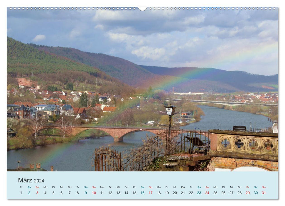 Der Landkreis Miltenberg (CALVENDO Premium Wandkalender 2024)